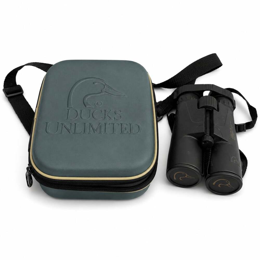 Ducks Unlimited 10x42 Waterproof Roof Prism Binoculars with Carrying Case